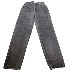 Guess jeans 90’s VINTAGE black high rise straight leg denim Jean pants